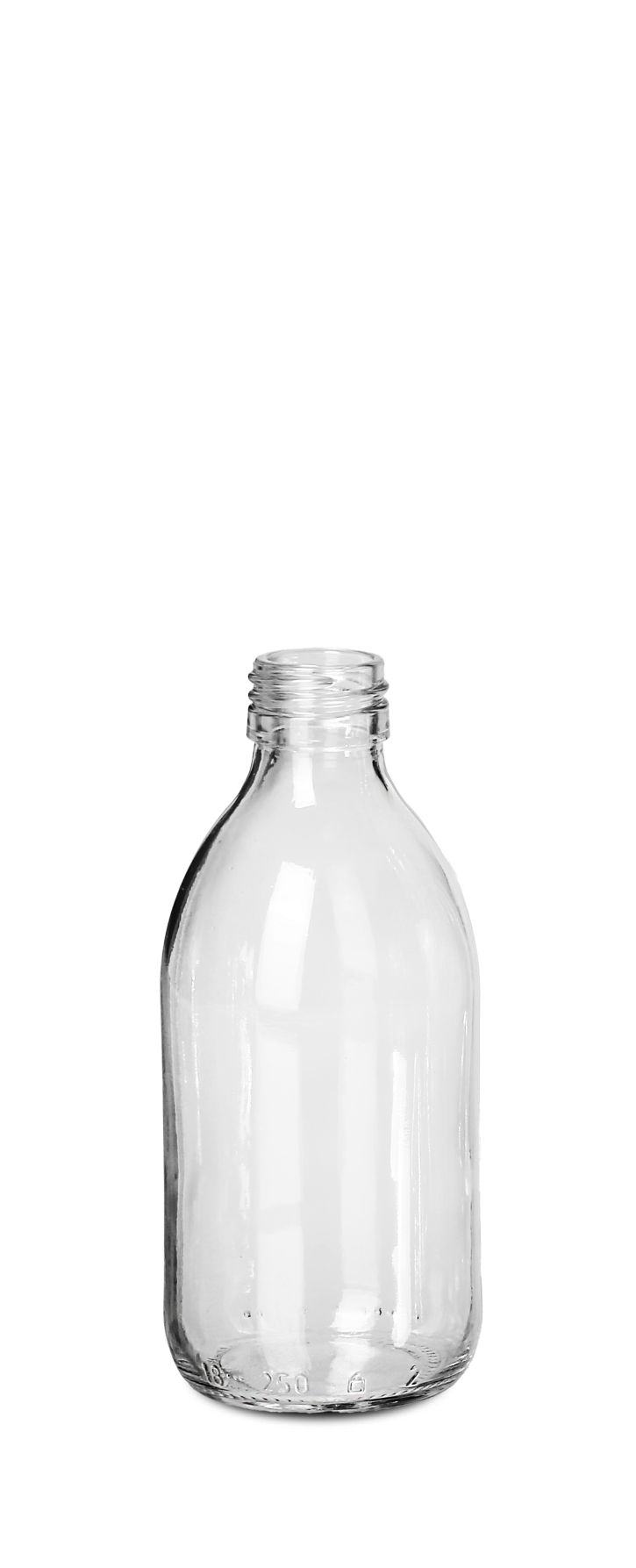 250 ml sirop bottle