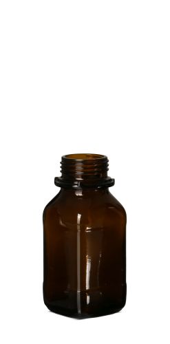 250 ml bottle Glas wide mouth bottle