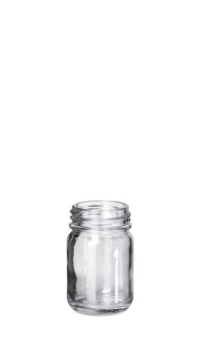 50 ml glass jar Widemouth glass